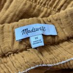 Madewell Double Gauze Smocked Mini Skirt Sz XS Antique Gold Sustainable Bohemian Photo 2