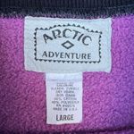 Vintage 90s Las Vegas Aztec Purple Graphic Pullover Crewneck Sweater Sweatshirt Size L Photo 3