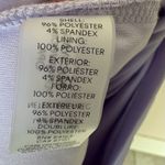 Marc New York  Dress 6 Midi Silver accent zipper Lilac Purple Tulip Sleeve Photo 5