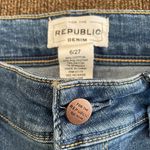 FOR THE REPUBLIC Denim Frayed Hem Jeans Photo 2