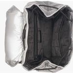 DKNY NWT Avis Backpack in Silver and Black Photo 5