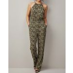 Sézane  Jenny Jumpsuit, Black Yellow Blossoms, FR34/US2 Photo 1