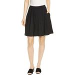 Eileen Fisher 404.  pleated light weight flowy black shorts size XXS Photo 1