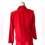 NWT Shelby Rose New York True Red 2PCs Suit Set Blazer Skirt SZ Photo 4