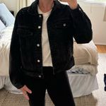 Akira  Black Denim Jacket Distressed Photo 2