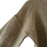 Madewell  Button Down Cotton Boxy Cropped Long Sleeve Sweater Olive SZ S # 2394 Photo 3