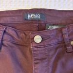 Buffalo David Bitton VALE Women's Size 6 Dark Burgundy Oxblood Skinny Jeans Photo 2