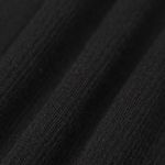 Rihoas Black Pearl Trim Bodycon Knit Midi Dress, Size M, NWT Size M Photo 6