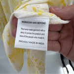 Monsoon  and Beyond Sofia Dress Yellow Floral Sleeveless Midi Dress Women’s Large Photo 11