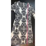 J. McLaughlin  Catalina Cloth Dress Women Small Print Stretch Preppy Wedding Guest Photo 11