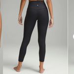 Lululemon NWT Align High-Rise Pant 25" Ripple Emboss Black Legging Size 6 Small Photo 3