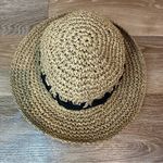 Steve Madden Boho 100% Paper Yarn Straw Crochet Summer Hat, OS Photo 6