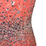 Mori Lee Paparazzi 93087 Chiffon Formal Dress with Scattered Rhinestone & Pearl Photo 7