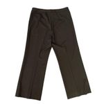 Lafayette 148 Stretch-Wool Wide Leg Pants Size 12 Brown Photo 4
