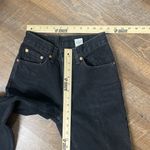 Levi's 1999 VINTAGE LEVI’S 512 SLIM FIT STRAIGHT LEG HIGH WAISTED CREASED BLACK WASHED Photo 13