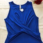 Twenty Ten  Blue Twist Front Dress M Photo 7