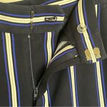 Ann Taylor Women’s  Factory Striped High Rise Wide Leg Pants Size 2‎ Blue & White Photo 5