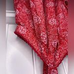 Free People Pink Floral Ruffled Crop Tank Top Photo 4