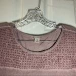 Dantelle Danielle Purple-Pink Scoop Neck Short Sleeve Tee XL Photo 2