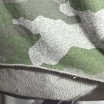 Aerie  camo half zip sweatshirt, size Medium with raw hem Photo 3