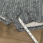 Athleta  Lightweight Active Casual Beach‎ Shorts Black White Size Large Photo 6