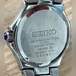 Seiko  Coutura Ladies Watch Stainless Steel Bracelet Black Dial Date Window Photo 9