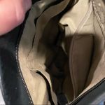 Margot Grey Leather Crossbody Handbag Black Photo 8