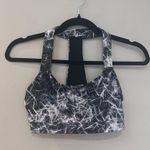 Gap Fit Black and White Sports Bra Photo 1