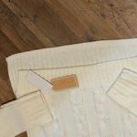 Copper Key  Women's Ivory Cable Knit Turtleneck Sweater NWT Size Medium Photo 2