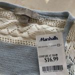 OneA Lacy NWT $34 Cardigan Striped Sz Small Blue Photo 1