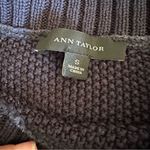 Ann Taylor  Dark Blue Crew Neck Sweater Photo 4