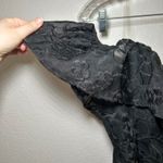 Arula black lace mini dress witchy vamp whimsigoth going out off the shoulder Size XXL Photo 1