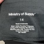 Ministry of Supply Black Pants Kinetic Pull Photo 3