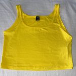 SheIn Yellow Cropped Top Photo 0