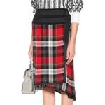 Public School Plaid Asymmetric Tartan preppy aesthetic skirt 6 Black Photo 12