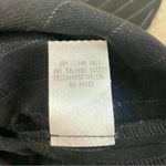 Donna Degnan NWT Women’s Size 2 Black W/ Gray Pin Stripped Straight Leg Slacks Photo 7