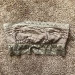 Free People NEW NWT Lace Bandeau Taupe Strapless Wireless Partially Lined Bra XS Photo 1