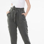 Aeropostale Women’s Black Cargo Utility Pant Sz XS Tie Front Streetwear Utility Photo 0