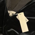 Adyson Parker  Black Velvet V-Neck Top NWT Photo 3