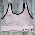 Calvin Klein  Performance Ribbed Medium Impact Sports Bra Size Small Photo 0