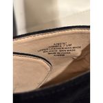 Isaac Mizrahi LIVE Black Suede Lace Up Wedge Booties Ankle Boots Black Size 7.5 Photo 7