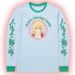 Her Universe Studio Ghibli Howl's Moving Castle Circular Howl Portrait Long Sleeve T-Shirt Photo 1