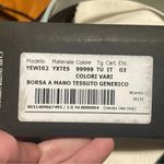 Emporio Armani  Logo‎ Canvas Satchel Shoulder Bag Off White Light Blue Photo 7