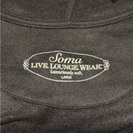 Soma Hoodie Sharkbite Lounge Dress Size L Mandala Paisley Print Photo 4