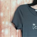 Sincerely Jules Blue California Ribbed T Shirt Dress Size L Photo 5