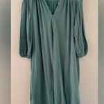 Free People BEACH PRIMROSE MAXI DRESS LOOSE OVERSIZED SIDE SLITS BOHO SIZE XS Photo 0