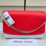 Kate Spade Carson Colorblock Convertible Crossbody Purse - Red Multi Photo 0