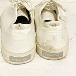 Everlane  Size 9.5 Organic Cotton Sneakers Womens Off White Unbleached Rubber Photo 3