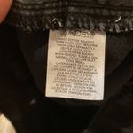 PINK - Victoria's Secret PINK Victoria’s Secret Black Raw Hem Denim Jeans Shorts EUC Sz 4 Cotton Photo 3