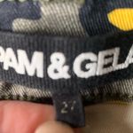Pam & Gela  Kick Flare Yellow Camo Jeans Photo 2